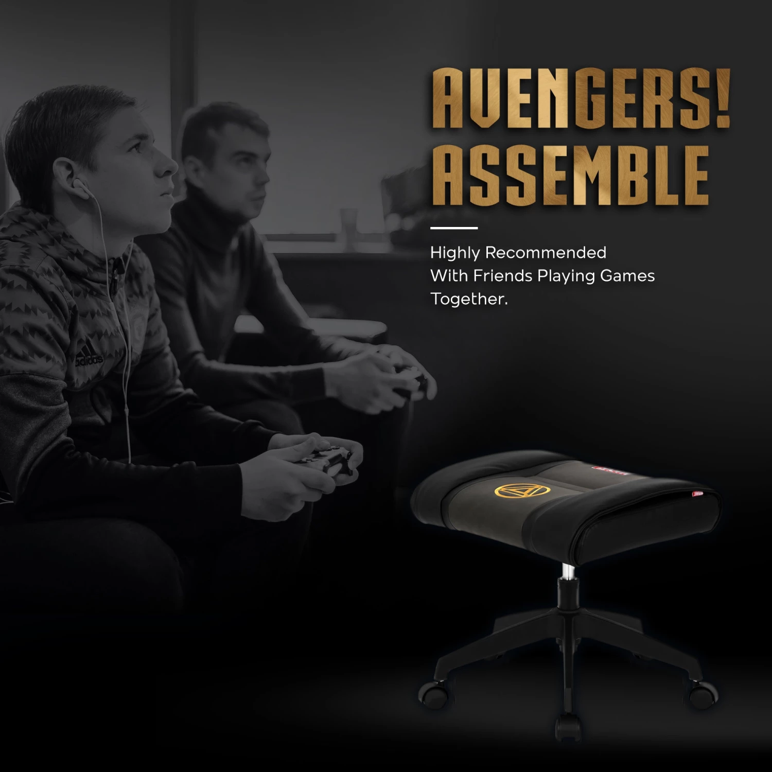 Neo Chair Marvel Gaming SUPREME Iron Man Stool 6 Neo Chair Marvel Gaming SUPREME Iron Man Stool