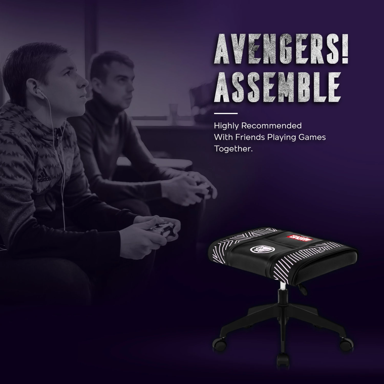 Neo Chair SUPREME Black Panther Stool Marvel Gaming 5 Neo Chair SUPREME Black Panther Stool Marvel Gaming