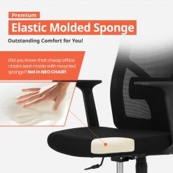 Neo Chair MK10 Black (MS-M10-BK)