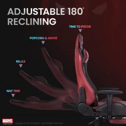 Neo Chair PRIME Deadpool Edition [Footrest Ver.] (MV-ARC-DP-R)