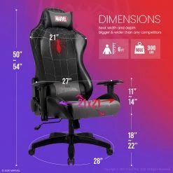 Neo Chair PRIME Spider-Man Edition (MV-ARC-SM) Marvel Gaming 13 Neo Chair PRIME Spider-Man Edition (MV-ARC-SM) Marvel Gaming