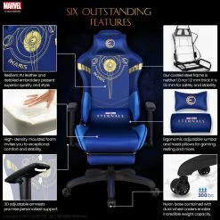 Neo Chair Marvel Gaming ETERNALS Gaming Chair- Ikaris R (MV-ETN-IK-R)