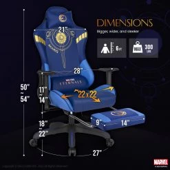 Neo Chair Marvel Gaming ETERNALS Gaming Chair- Ikaris R (MV-ETN-IK-R)