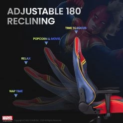 Neo Chair PRIME Captain Marvel Edition (MV-ARC-CM) Marvel Gaming
