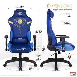 Neo Chair Marvel Gaming ETERNALS Gaming Chair- Ikaris (MV-ETN-IK)