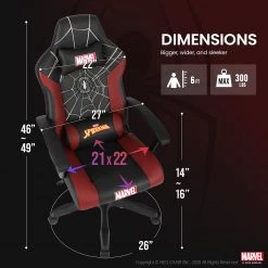 Neo Chair Marvel Gaming SUPREME Spider-Man Edition (MV-CRC-SM)