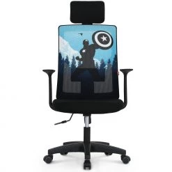 Neo Chair Marvel Gaming MK10 Captain America Edition [Headrest Ver.] (MV-M10H-CA)