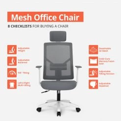 Neo Chair MK10H Gray (MS-M10H-GY) M-Series