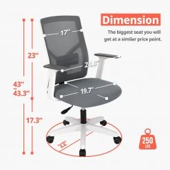 Neo Chair M-Series MK10 Gray (MS-M10-GY)