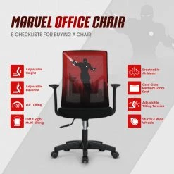 Neo Chair Marvel Gaming MK10 Iron Man Edition (MV-M10-IM) 11 Neo Chair Marvel Gaming MK10 Iron Man Edition (MV-M10-IM)