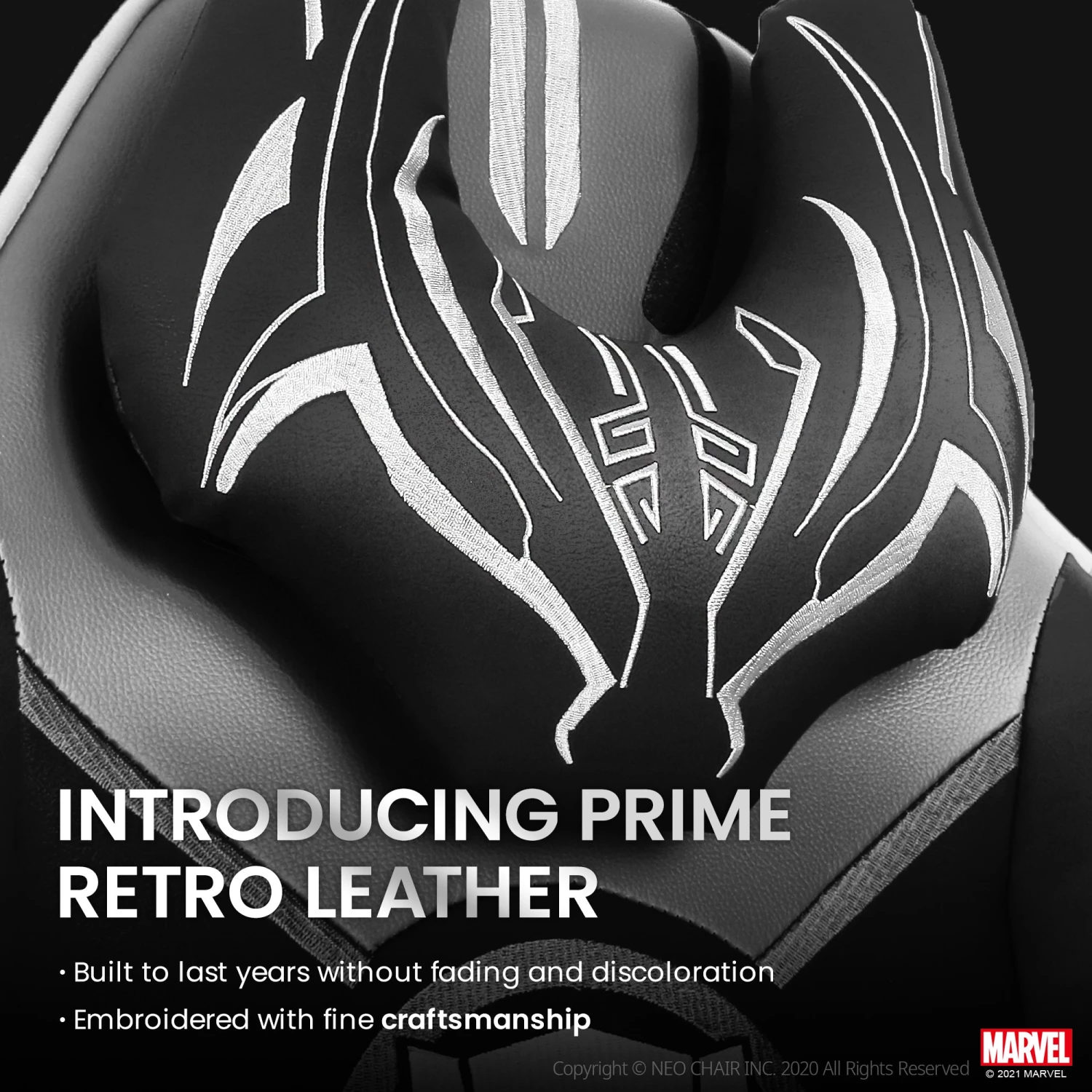 Neo Chair ULTIMATE Black Panther Edition (MV-RAP-BP) 9 Neo Chair ULTIMATE Black Panther Edition (MV-RAP-BP)